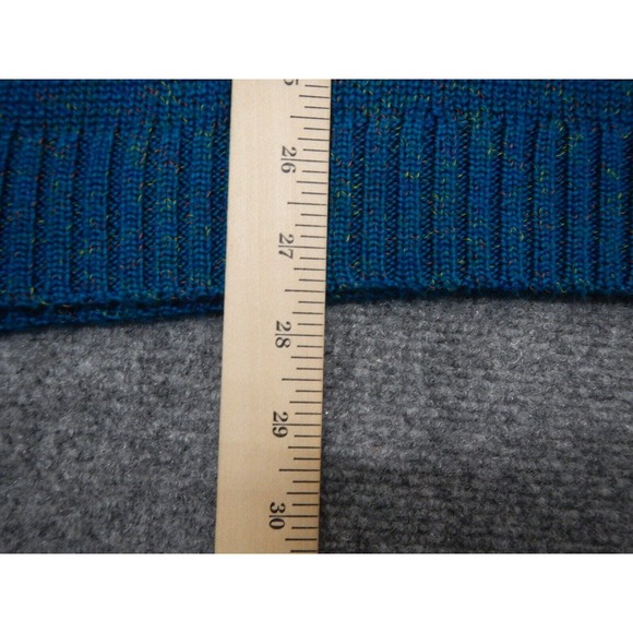 Catherines Pullover Sweater Women 3X Green Short‎ Sleeve V-Neck Relaxed Fit - Picture 9 of 9